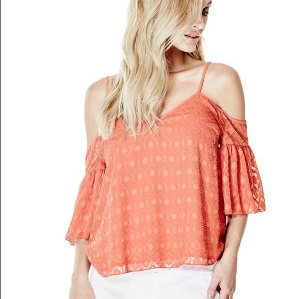 2/$15 GUESS | off the shoulder blouse